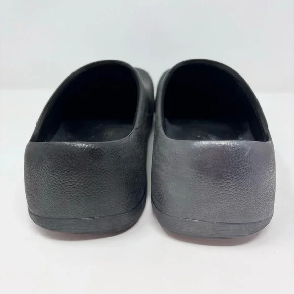 Birkenstock Ges Gesch Mens Rubber Slip On Clogs Black Size 10 - Picture 4 of 7
